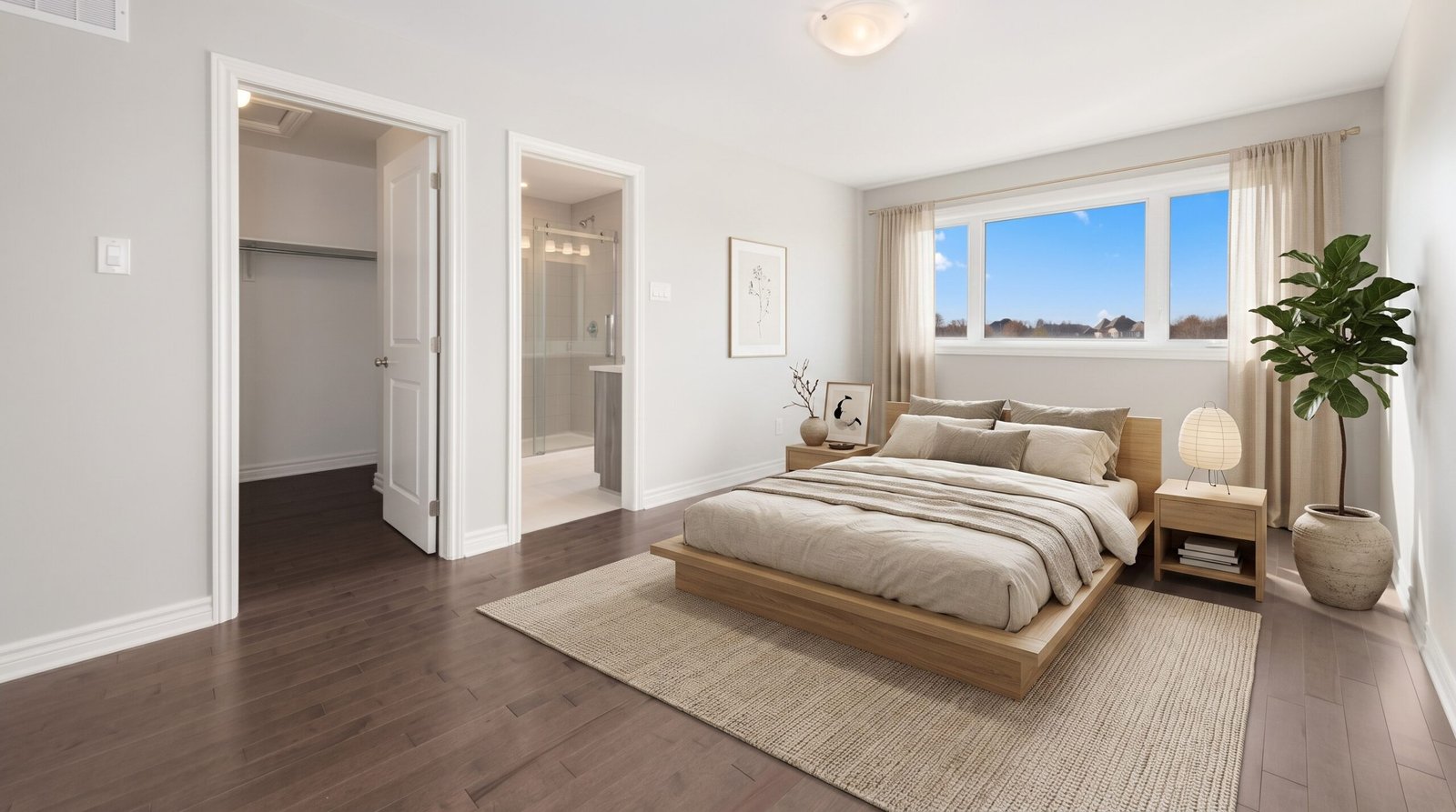 Japandi - master bedroom